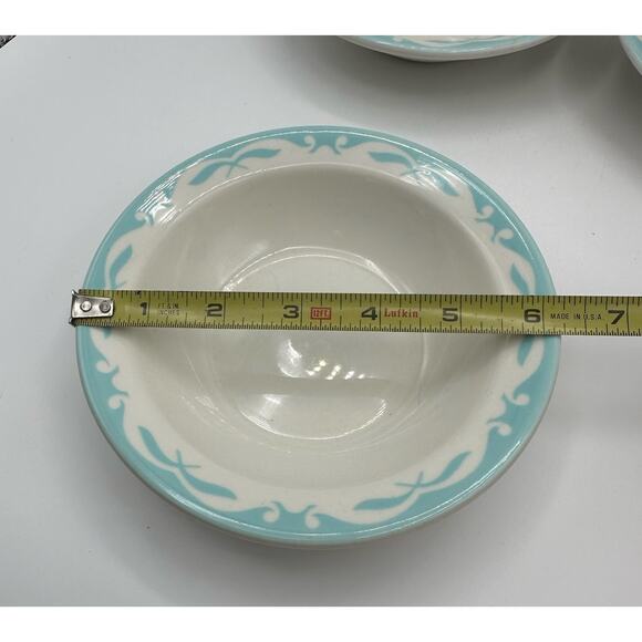 Jackson China Cereal/Soup Bowls Restaurant Ware Union Made Custom China Set/3 - Picture 5 of 8